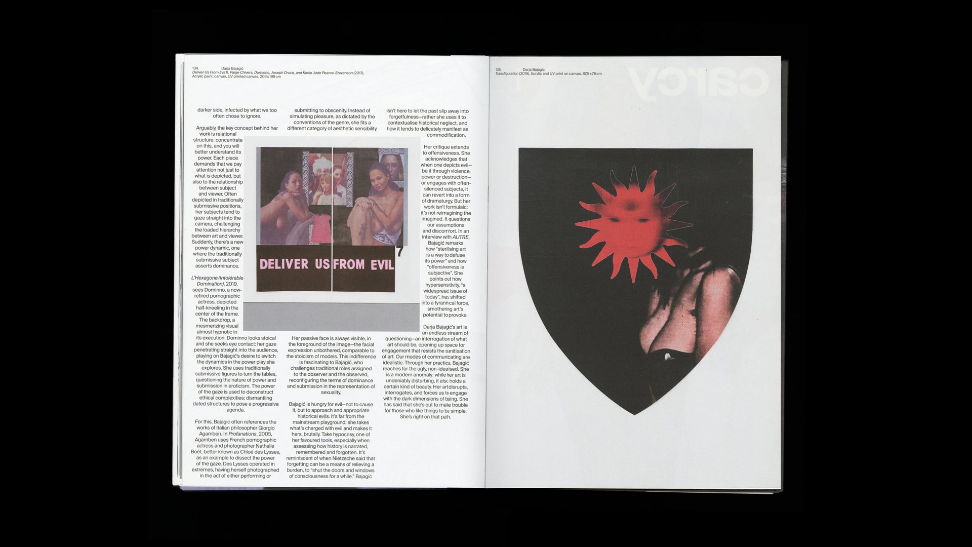 Carcy — double page du magazine, vue 14 — Les Graphiquants